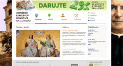 Desktop Screenshot of exallievi.sk